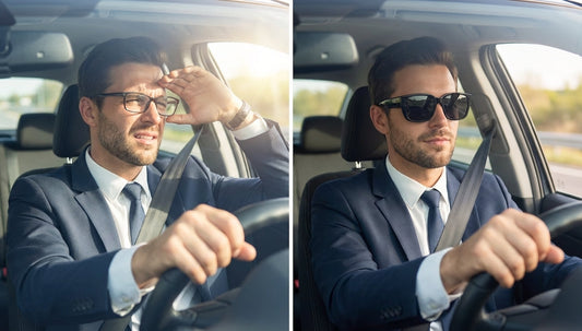 Les erreurs à éviter quand on conduit avec des lunettes de soleil !